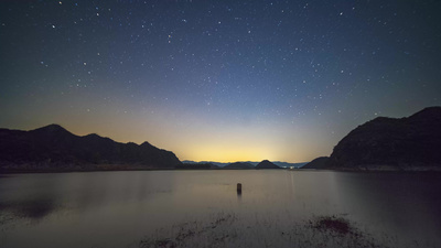 8K云南海峰湿地星空银河