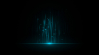 科技游戏特效蓝色粒子星光光效