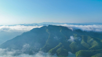 4K航拍高山云海风景山河风光自然风景