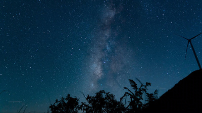 星空实拍视频素材1080P星空延时璀璨星空美丽银河