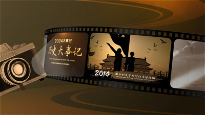 怀旧复古胶片图片照片展示ae模板视频素材