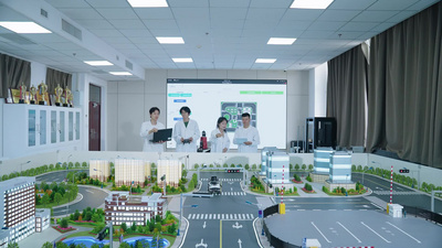 智慧平安高校实拍视频素材智慧交通实验室团队网络科技未来数字互联网实拍视频素材