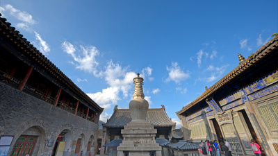 山西五台山佑国寺南山寺实拍5视频实拍