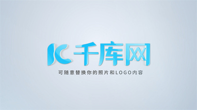 照片汇聚成LOGO片头AE模板视频模板