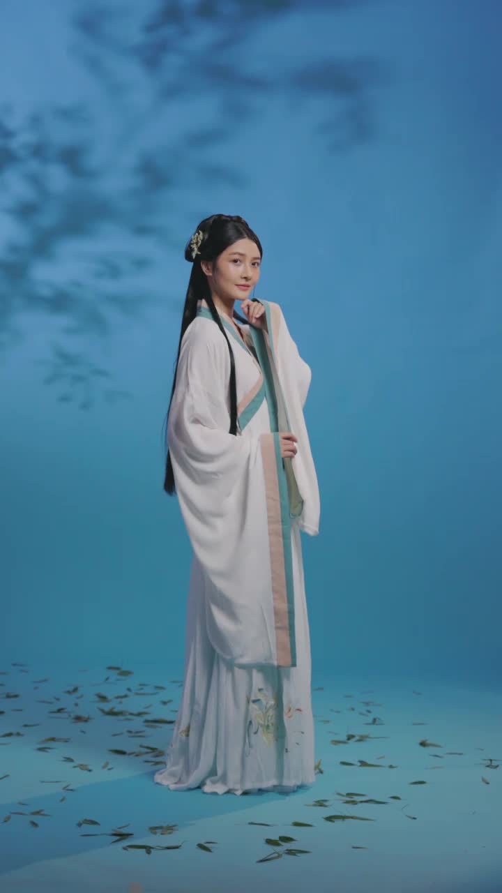 古装美女91视频特效素材-千库网