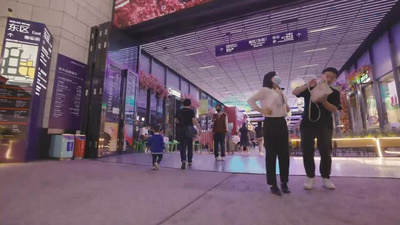五棵松华熙商业街夜景45