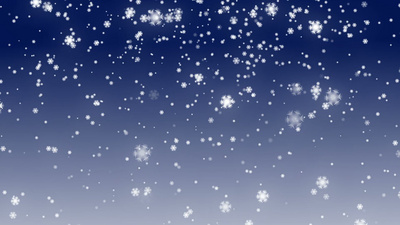 冬季雪花抽象背景