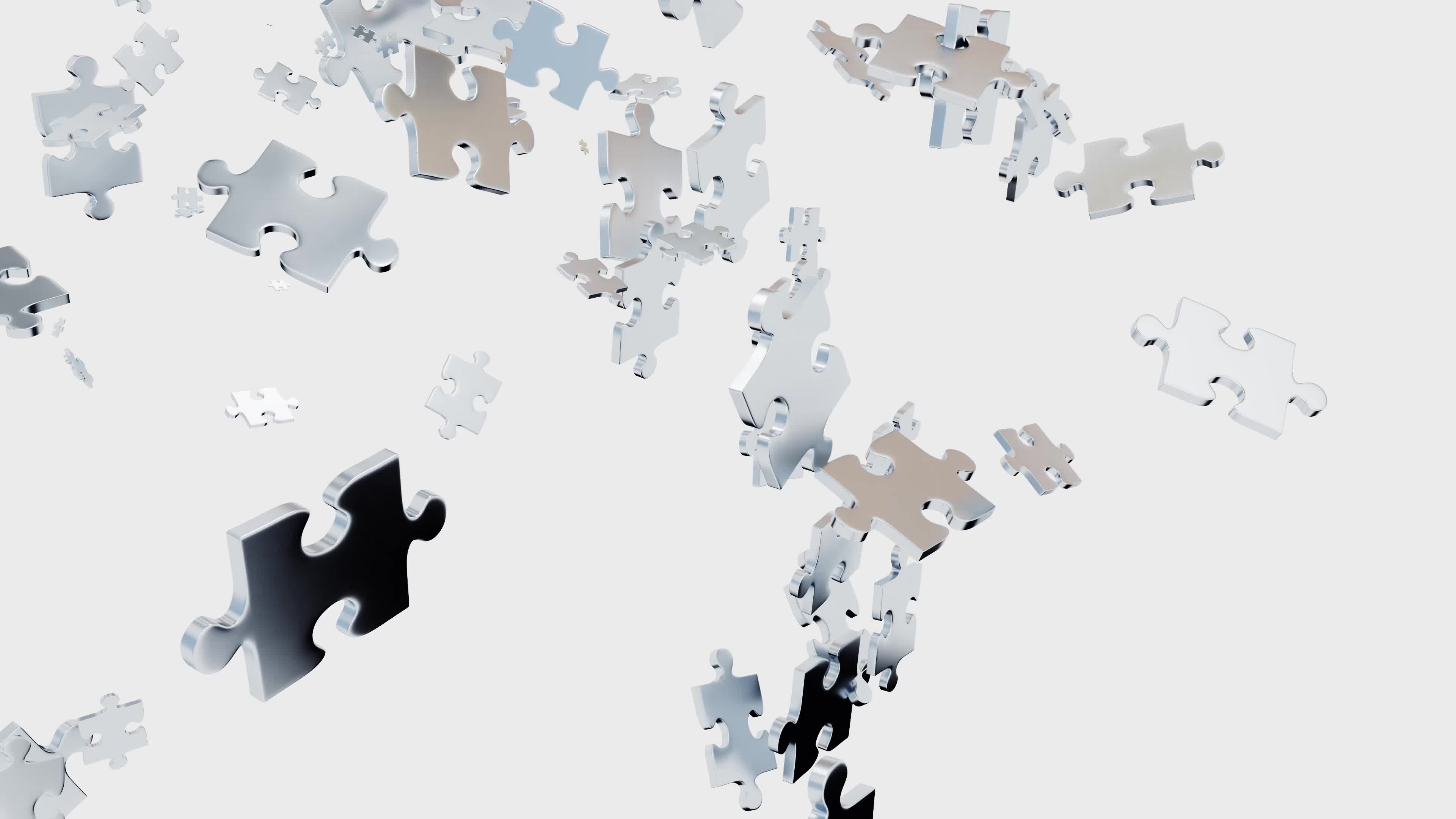 三维拼图拼图 带有深灰色加亮的白色碎片 团队合作、团队协作或解决方案业务 向量例证 - 插画 包括有 想法, 完全: 169224106