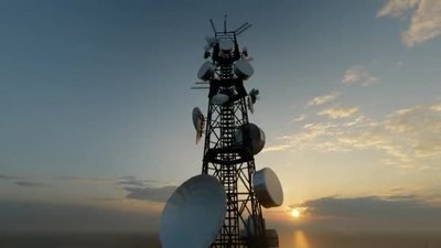 智能城市通信网络基站信号传输5g网络5g通信