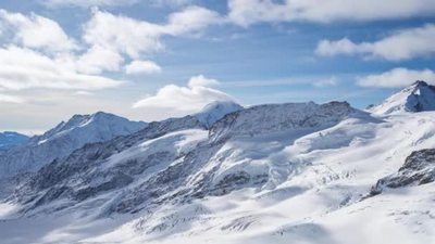 1080瑞士Jungfrau雪山的时间流逝