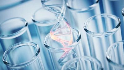 3d版实拍视频素材实验室化学玻璃器皿3d渲染1080高清视频