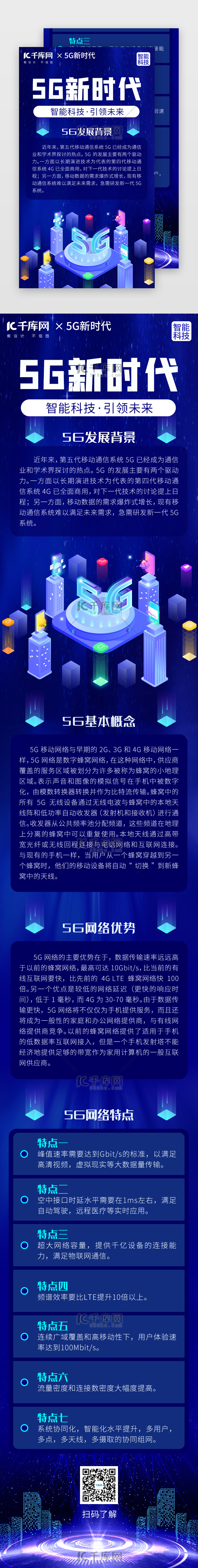 5G新时代知识科普H5