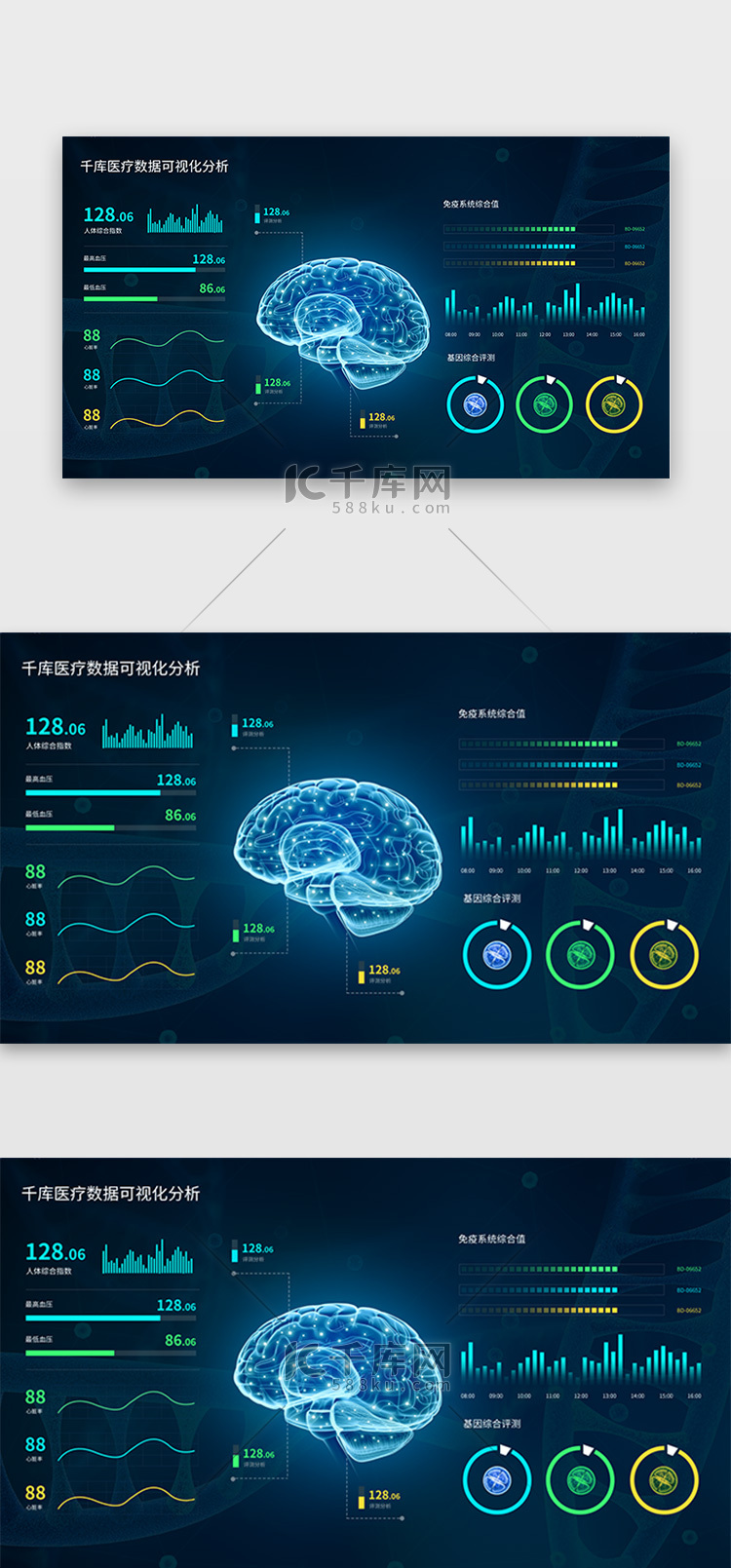 智慧医疗数据后台数据可视化